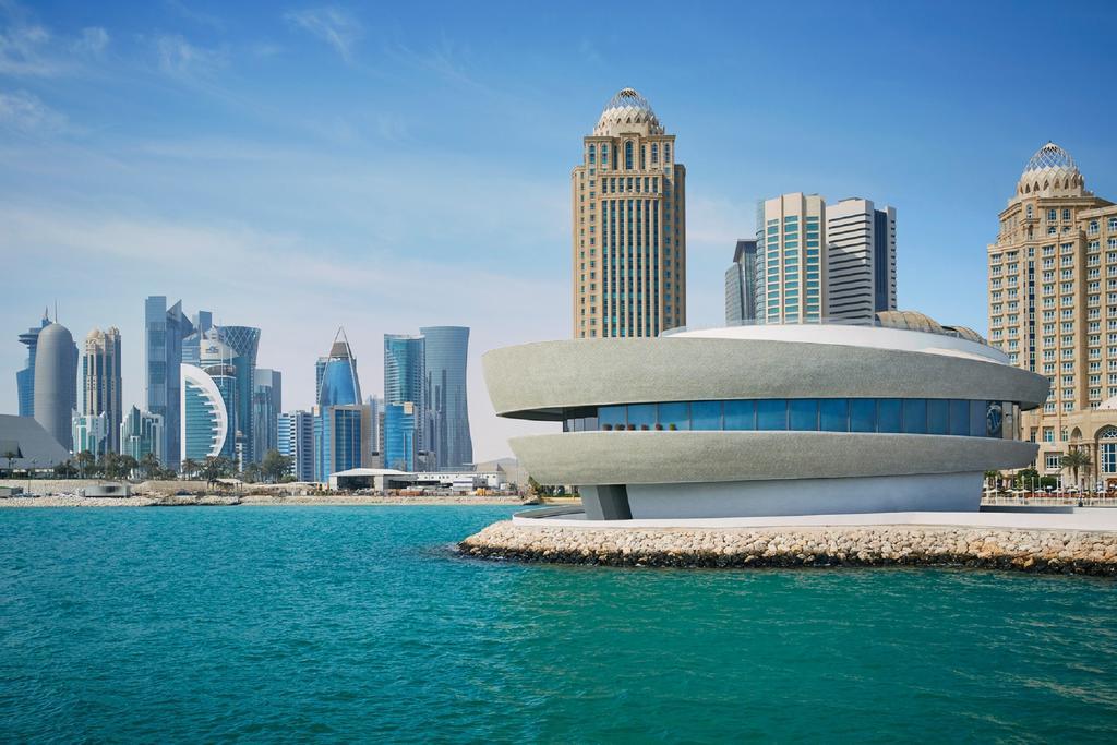 Four Seasons Hotel Doha Exterior photo Qatar National Convention Center